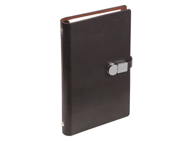 12x18 USB TARİHSİZ ORGANİZER AJANDA SİYAH + USB